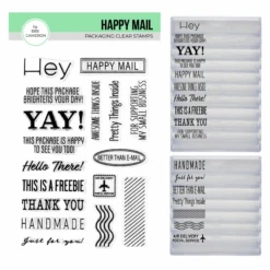 Bibi Cameron Happy Mail Clear Stamps And Blocks Cu-bb61809