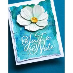 Birch Press Design Just A Note Scripted Die 57544 -Simon Says Stamp Birch Press Design Just A Note Scripted Die 57544 flower