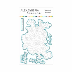 Alex Syberia Designs Birthday Bouquet Die Set Asd-cd-160*