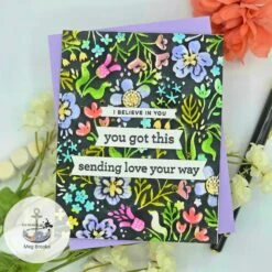 Simon Says Stamp Embossing Folder Boho Flowers Sf510 STAMPtember -Simon Says Stamp Boho Flower folder MB
