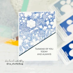 Simon Says Stamp Embossing Folder Boho Flowers Sf510 STAMPtember -Simon Says Stamp Boho Flower folder RP