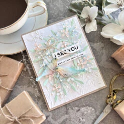 Simon Says Stamp Embossing Folder And Cutting Dies Bold Bird Branches Sfd475 Moments In Time -Simon Says Stamp Bold Bird Branches folder TS