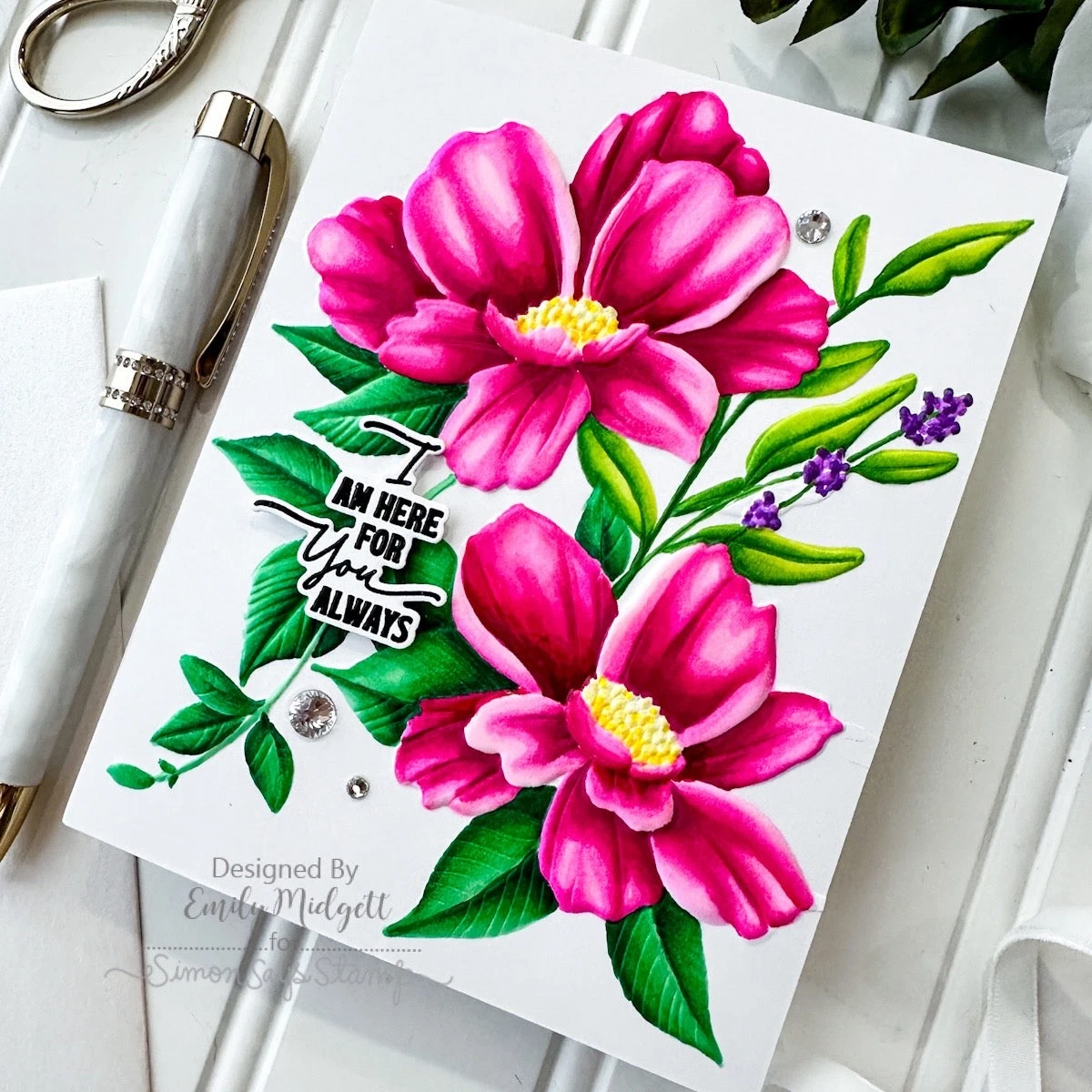 Simon Says Stamp Embossing Folder And Cutting Dies Brilliant Hibiscus Sfd395 Sunny Vibes 4 Simon Says Stamp Embossing Folder And Cutting Dies Brilliant Hibiscus Sfd395 Sunny Vibes - Image 2