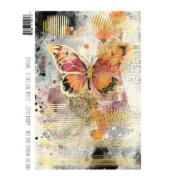 Brutus Monroe Butterfly Floral DuoFoil Washi Sheet Bru5623-2