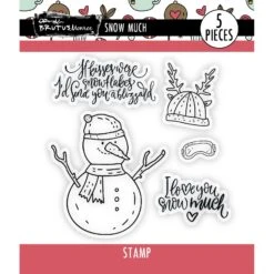 Brutus Monroe Snow Much Clear Stamps Bru3570*