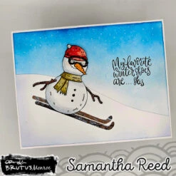 Brutus Monroe Snow Much Clear Stamps Bru3570* -Simon Says Stamp Brutus Monroe Snow Much Clear Stamps bru3570 ski