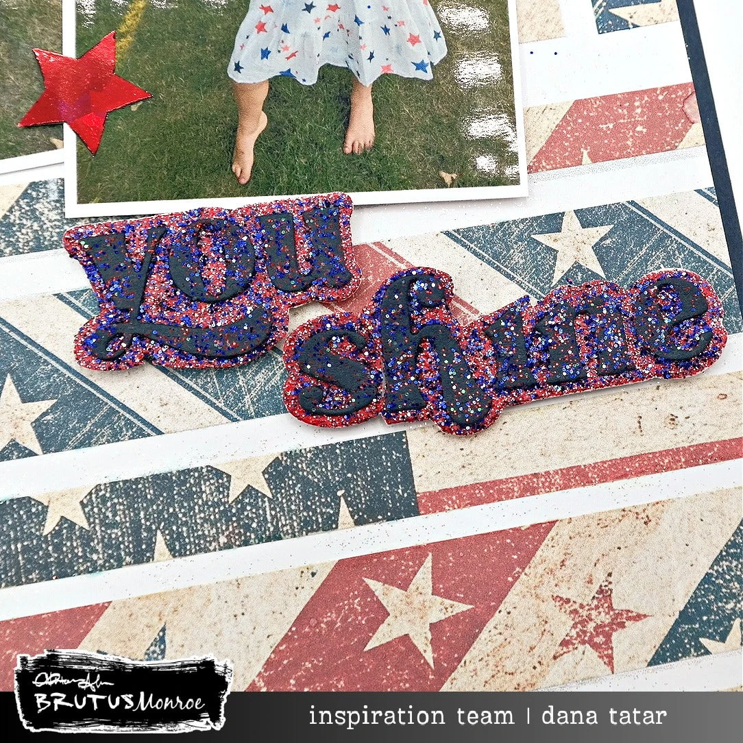 Brutus Monroe Star Spangled Sparkle Glitter Glaze Bru5702 4 Brutus Monroe Star Spangled Sparkle Glitter Glaze Bru5702 - Image 2