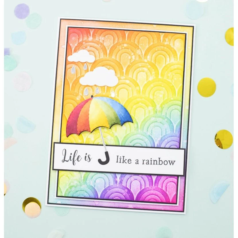 Crafter's Companion Seamless Scallops 5 X 7 3D Embossing Folder Cc-ef5-3d-sesc* 5 Crafter's Companion Seamless Scallops 5 X 7 3D Embossing Folder Cc-ef5-3d-sesc* - Image 3