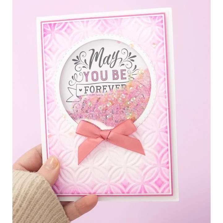 Crafter's Companion Retro Circles 5 X 7 3D Embossing Folder Cc-ef5-3d-reci* 6 Crafter's Companion Retro Circles 5 X 7 3D Embossing Folder Cc-ef5-3d-reci* - Image 4