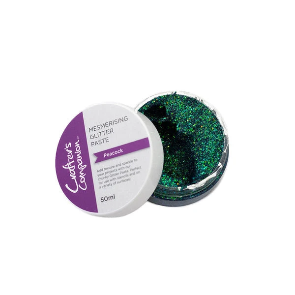 Crafter's Companion Peacock Mesmerising Glitter Paste Cc-mme-chglp-peac* 3 Crafter's Companion Peacock Mesmerising Glitter Paste Cc-mme-chglp-peac*