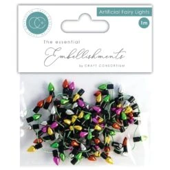 Craft Consortium Fairy Lights Garland Embellishment Cerbn001