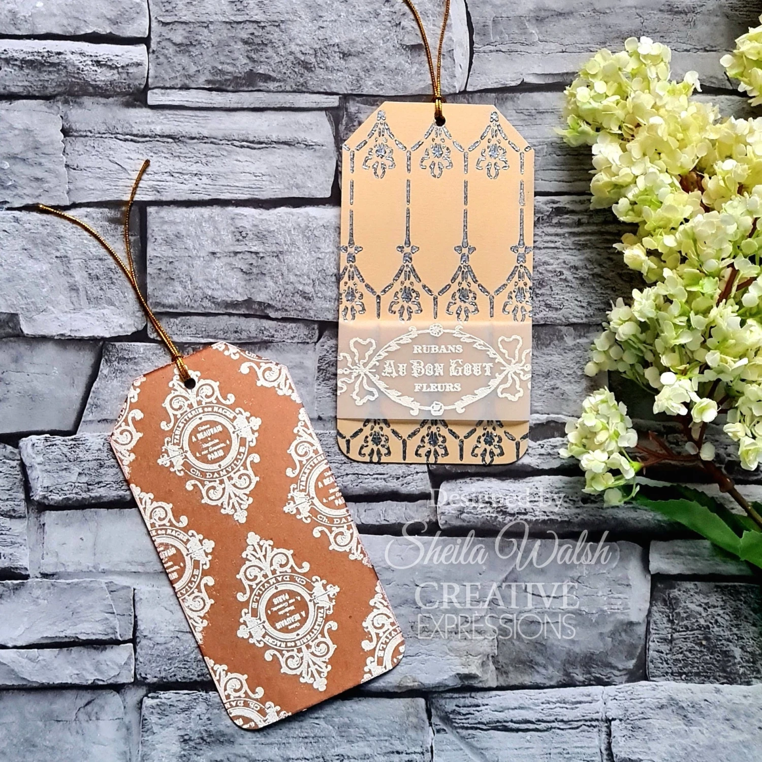 Creative Expressions Garden Trellis Stencil Cest149* 4 Creative Expressions Garden Trellis Stencil Cest149* - Image 2