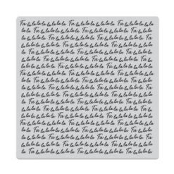 Hero Arts Cling Stamp Falala Bold Prints Cg914