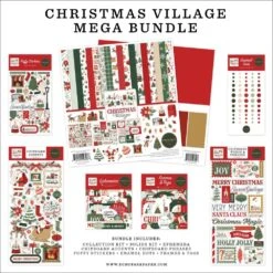 Carta Bella Christmas Village 12 X 12 Mega Bundle Cbcv458050