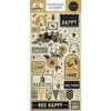 Carta Bella Honey Bee 6 X 13 Chipboard Accents Cbhb450021 -Simon Says Stamp Carta Bella Honey Bee 6 x 13 Chipboard Accents cbhb450021