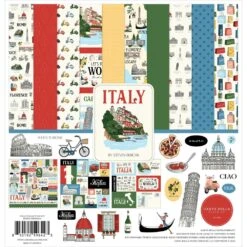 Carta Bella Italy 12 X 12 Collection Kit Cbi472016