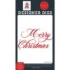 Carta Bella Merry Christmas Calligraphy Dies Cbcic456040