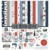 Carta Bella Seashore 12 X 12 Collection Kit Cbsh444016 -Simon Says Stamp Carta Bella Seashore 12 x 12 Collection Kit cbsh444016