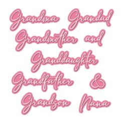 Chloe's Creative Cards Relatives 2 Dies C-mdie-rel2 8 Chloe's Creative Cards Relatives 2 Dies C-mdie-rel2 -Simon Says Stamp Chloe s Creative Cards Relatives 2 Dies c mdie rel2 words