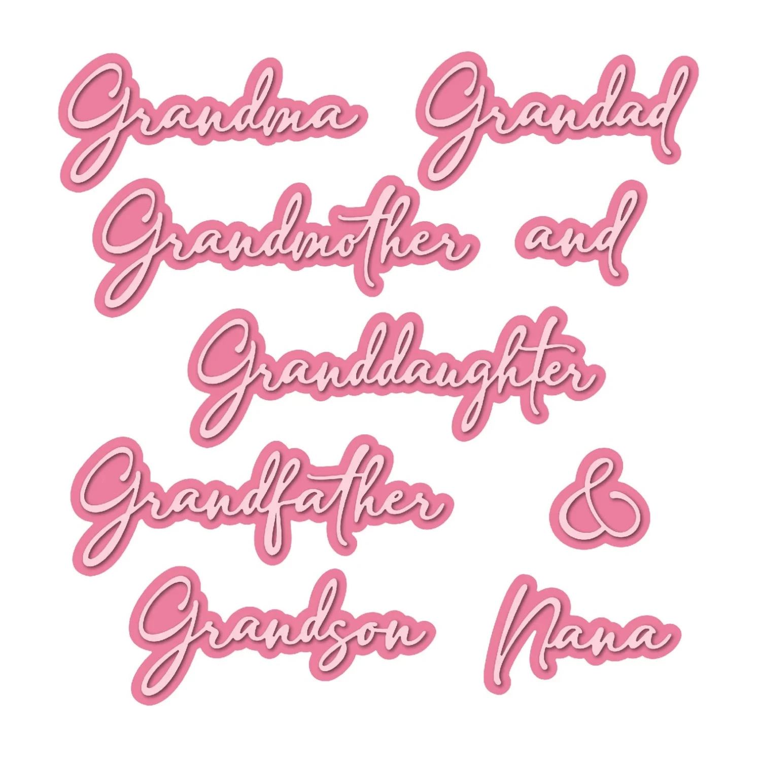 Chloe's Creative Cards Relatives 2 Dies C-mdie-rel2 5 Chloe's Creative Cards Relatives 2 Dies C-mdie-rel2 - Image 3