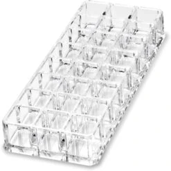 Various Clear Acrylic Tray Organizer With 24 Slots
