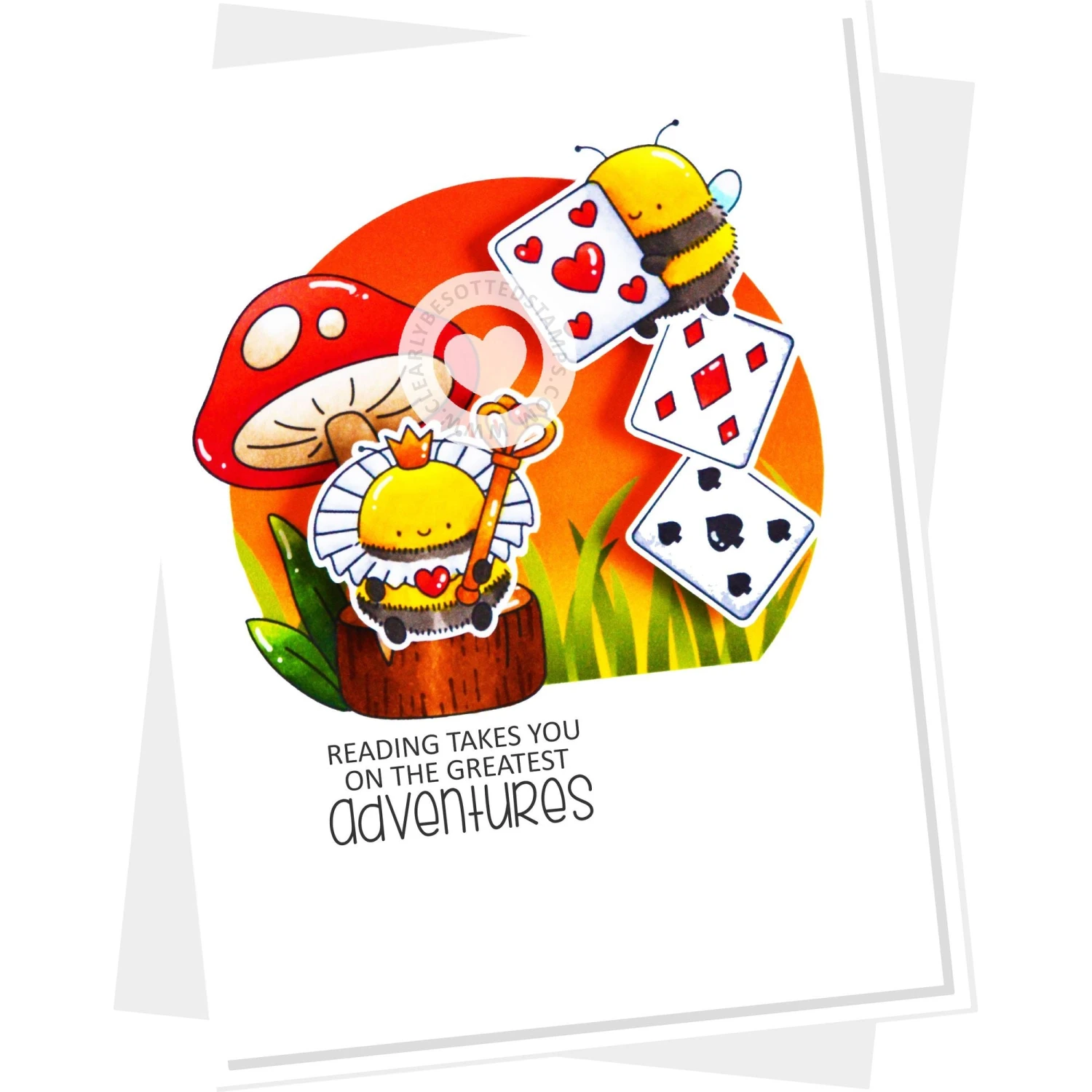 Clearly Besotted Bee In Wonderland Clear Stamps 5 Clearly Besotted Bee In Wonderland Clear Stamps - Image 3