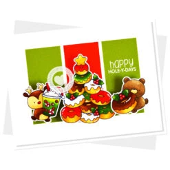 Clearly Besotted Sweetest Season Clear Stamps -Simon Says Stamp Clearly Besotted Sweetest Season Clear Stamps donuts