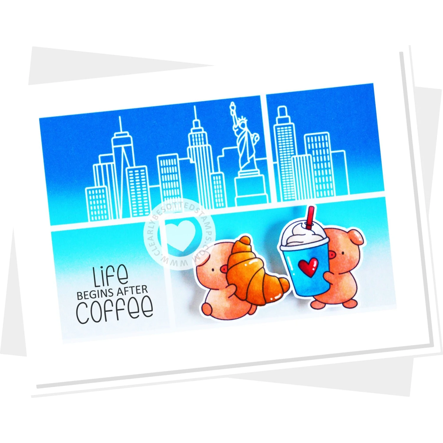 Clearly Besotted Thanks A Latte Clear Stamps 5 Clearly Besotted Thanks A Latte Clear Stamps - Image 3