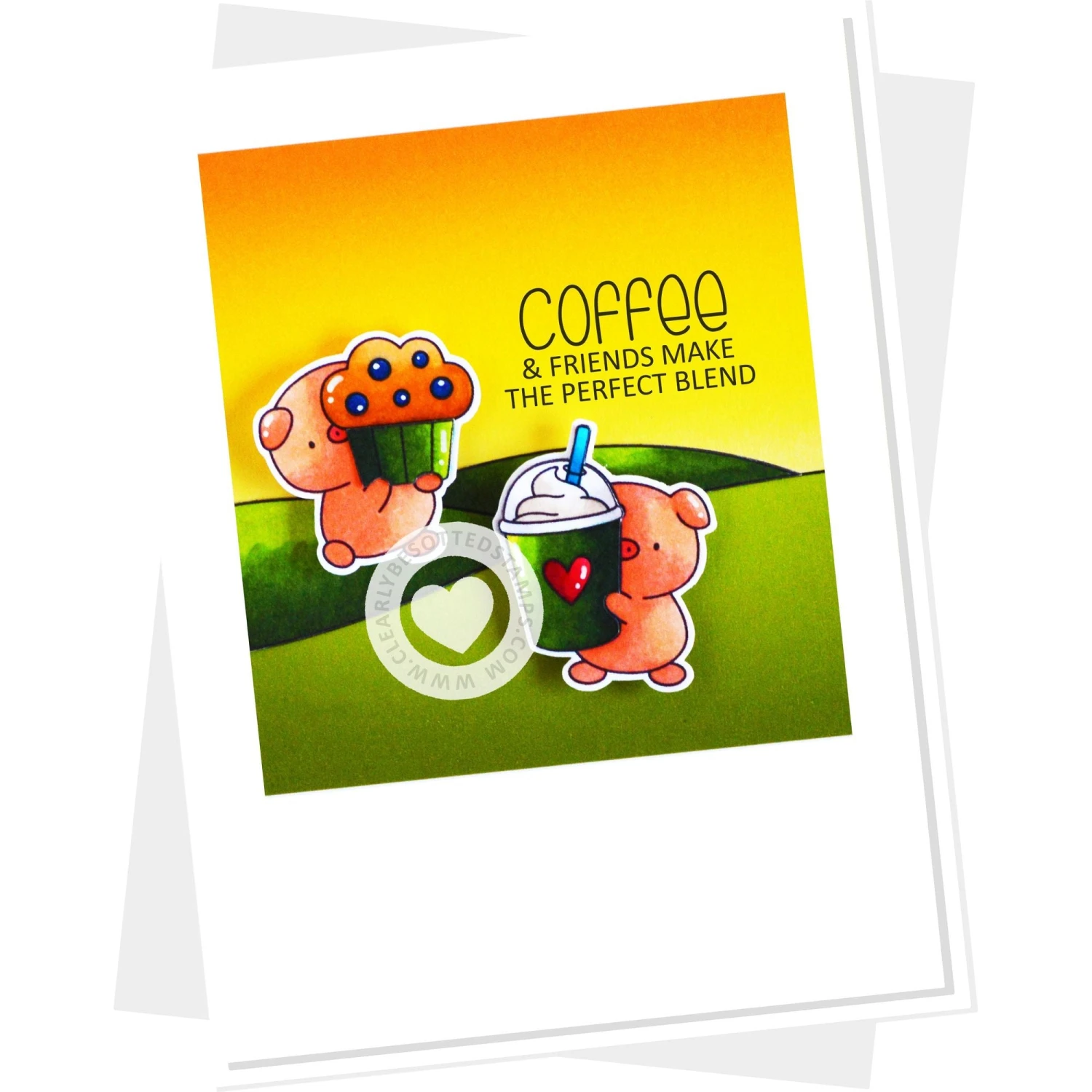 Clearly Besotted Thanks A Latte Clear Stamps 4 Clearly Besotted Thanks A Latte Clear Stamps - Image 2