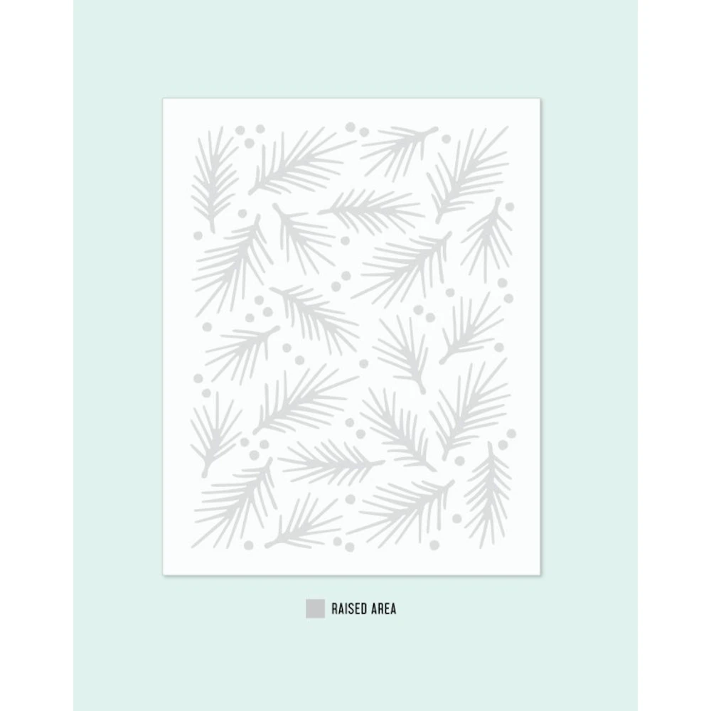 Concord & 9th Berries & Boughs Embossing Folder 12206 3 Concord & 9th Berries & Boughs Embossing Folder 12206