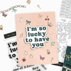 Concord & 9th Charmed Die Set 12507 9 Concord & 9th Charmed Die Set 12507 -Simon Says Stamp Concord 9th Charmed Die Set 12507 lucky