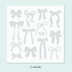 Concord & 9th Perfectly Tied Embossing Folder 12432