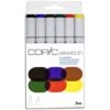 Copic Sketch BOLD PRIMARIES Markers Beginner Kit -Simon Says Stamp CopicMarkerBoldPrimariesMainimage