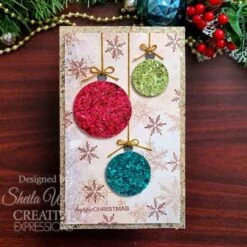 Cosmic Shimmer Spangles Chartreuse Set Csspangcha* -Simon Says Stamp Cosmic Shimmer Spangles Chartreuse Set csspangcha happy christmas