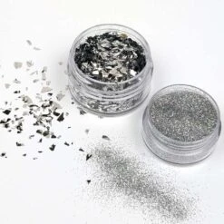 Cosmic Shimmer Spangles Pure Silver Set Csspangsilv*