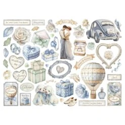 Stamperia Timeless Assorted Die Cuts Dfldc116