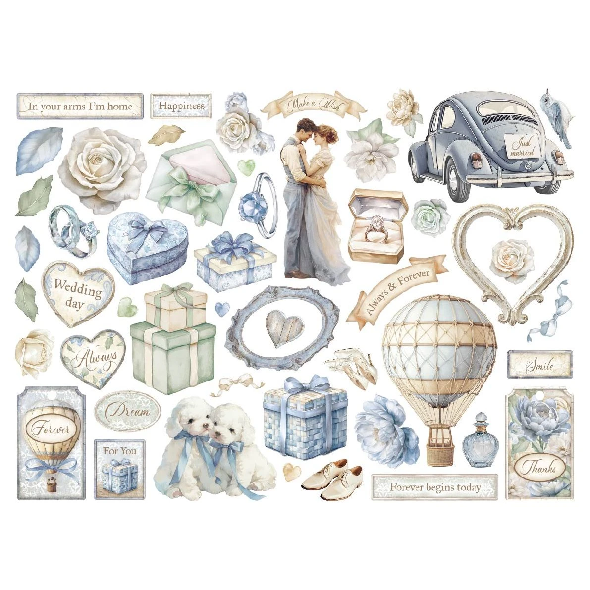 Stamperia Timeless Assorted Die Cuts Dfldc116 3 Stamperia Timeless Assorted Die Cuts Dfldc116