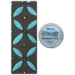 Ranger Dylusions Calypso Teal Dyamond Dust Dym83771 -Simon Says Stamp DYM83771 DyamondDust CalypsoTeal 02