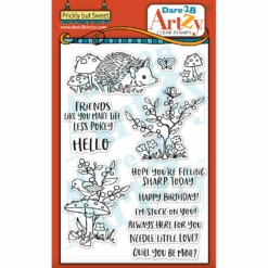 Dare 2B Artzy Prickly But Sweet Clear Stamp Set 25440