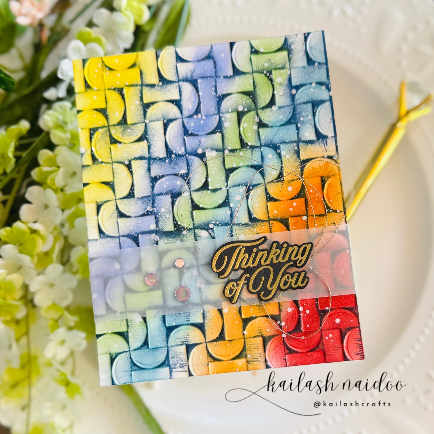 Simon Says Stamp Embossing Folder Demilune Sf359 8 Simon Says Stamp Embossing Folder Demilune Sf359 - Image 6