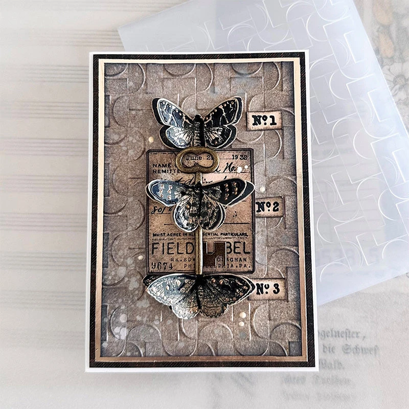 Simon Says Stamp Embossing Folder Demilune Sf359 5 Simon Says Stamp Embossing Folder Demilune Sf359 - Image 3