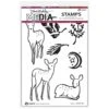 Dina Wakley Fawns Media Cling Rubber Stamps Mdr87786 -Simon Says Stamp Dina Wakley Fawns Media Cling Rubber Stamps mdr87786
