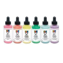 Dina Wakley Ranger Media Gloss Dropper Bundle Of 6