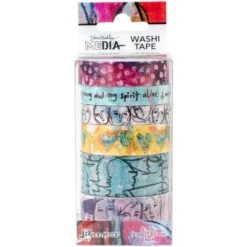 Dina Wakley Ranger Washi Tape 1 Media Mda59974