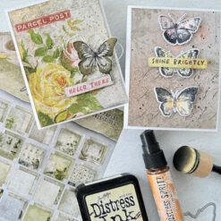 Dina Wakley Ranger White Media Gloss Spray Mdo68570 -Simon Says Stamp Dina Wakley Ranger White Media Gloss Spray mdo68570 Elegant Notecards color code ALT05