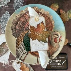 Tim Holtz Distress Spray Stain Brushed Corduroy Ranger TSS42181 -Simon Says Stamp Distress Thanksgiving Leaves Place Cards by Cheiron Brandon beautyimage 3f2b43ca 3dcc 4edf bb66 b9711e594109