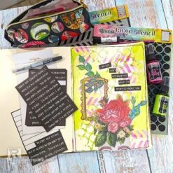 Ranger Dylusions The Classics Journal Dyan Reaveley Dyj77619* -Simon Says Stamp Don t Interrupt Me Journal Page by Denise Lush beautyimage 923a889e cbfd 433d b53e c2489f2e40e6