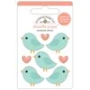 Doodlebug Birds Of A Feather Doodle-Pops 3D Stickers 8621 -Simon Says Stamp Doodlebug Birds of a Feather Doodle Pops 3D Stickers 8621