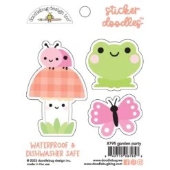 Doodlebug Garden Party Sticker Doodles 8795