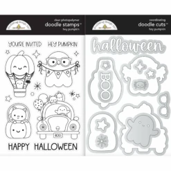 Doodlebug Hey Pumpkin Stamps And Dies Set